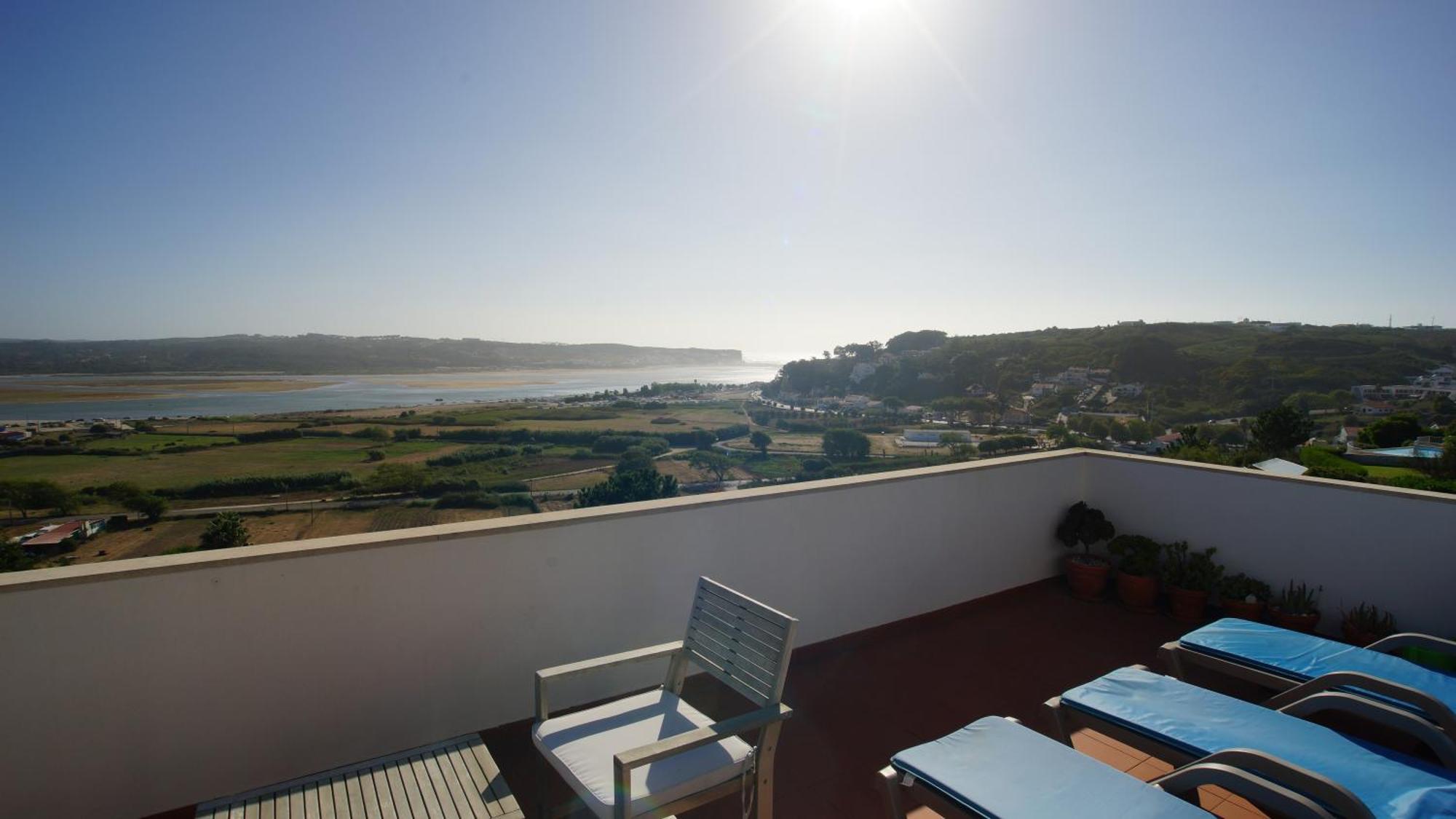 Casa Feliz Obidos Lagoon And Sea View Foz do Arelho Zewnętrze zdjęcie